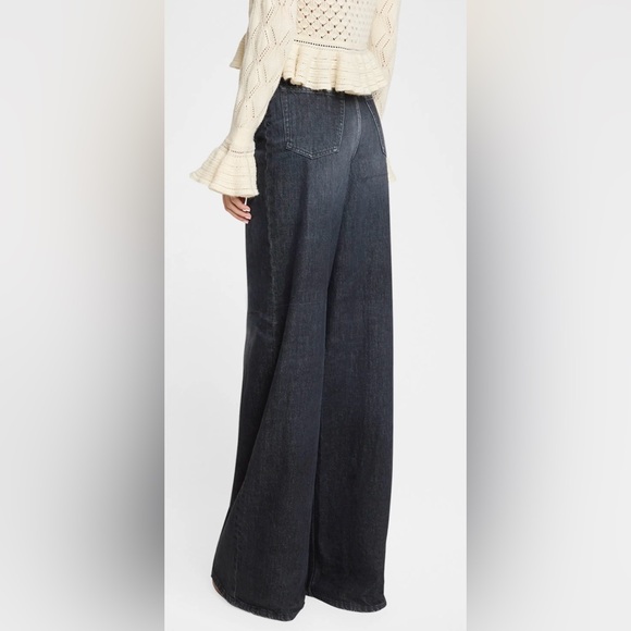 Chloe High-Rise Wide Leg Palazzo Jeans - NWT! - Picture 2 of 9